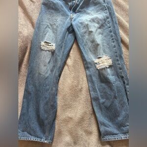 medium wash, jeans from H&M, size 8 Canadian